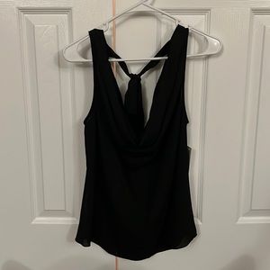 Q&A tie back blouse. Size Small. NWT